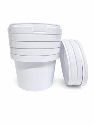 Storage Containers : 500ml Bucket Fino White