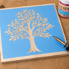 Arts & Crafts : Stencil Adhesive Vinyl Sheets (Pack of 5 30 by 30cm)