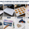 Consumables :  Multi-Purpose 60 × 40cm Silicone Paper Sheets (Available in Packs of 20 or 100 Sheets)