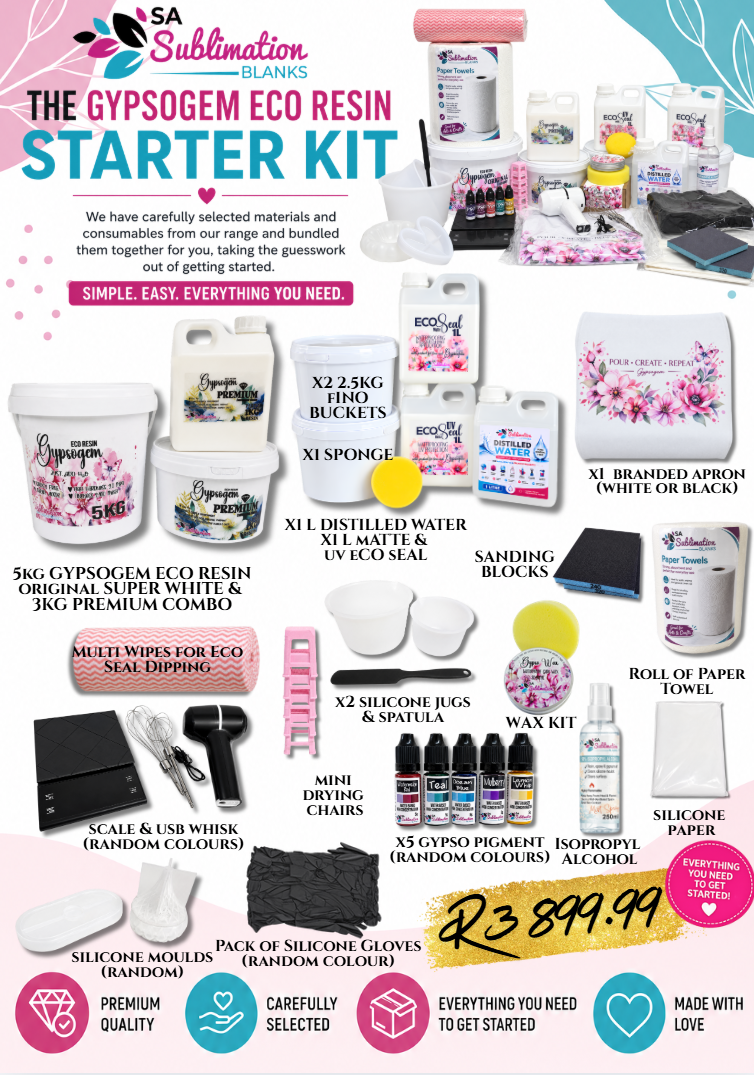 Gypsogem Eco Resin Starter Kits : Everything You Need to Get Started