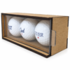 Best DAD Ever_2 Personalised Gifts : Best Dad Ever Golf Ball Gift Set with MDF Display Box