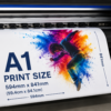 Eco Solvent Stickers : Customise your own : A1 Size