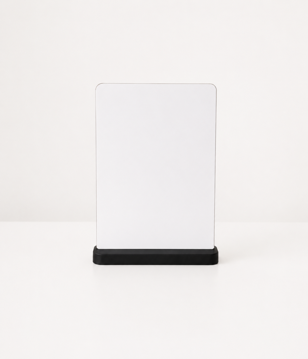Rectangle_9.5cm_by_9.2cm Laser Sublimation Blanks : DIY 3mm Super Glossy Sublimation MDF Rectangle (9.5cm wide by 13.2cm high) Style Award/Trophy