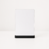 Rectangle_9.5cm_by_9.2cm Laser Sublimation Blanks : DIY 3mm Super Glossy Sublimation MDF Rectangle (9.5cm wide by 13.2cm high) Style Award/Trophy