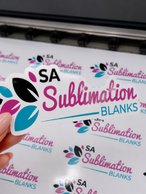 Eco Solvent Stickers : Customise your own : A4 Size