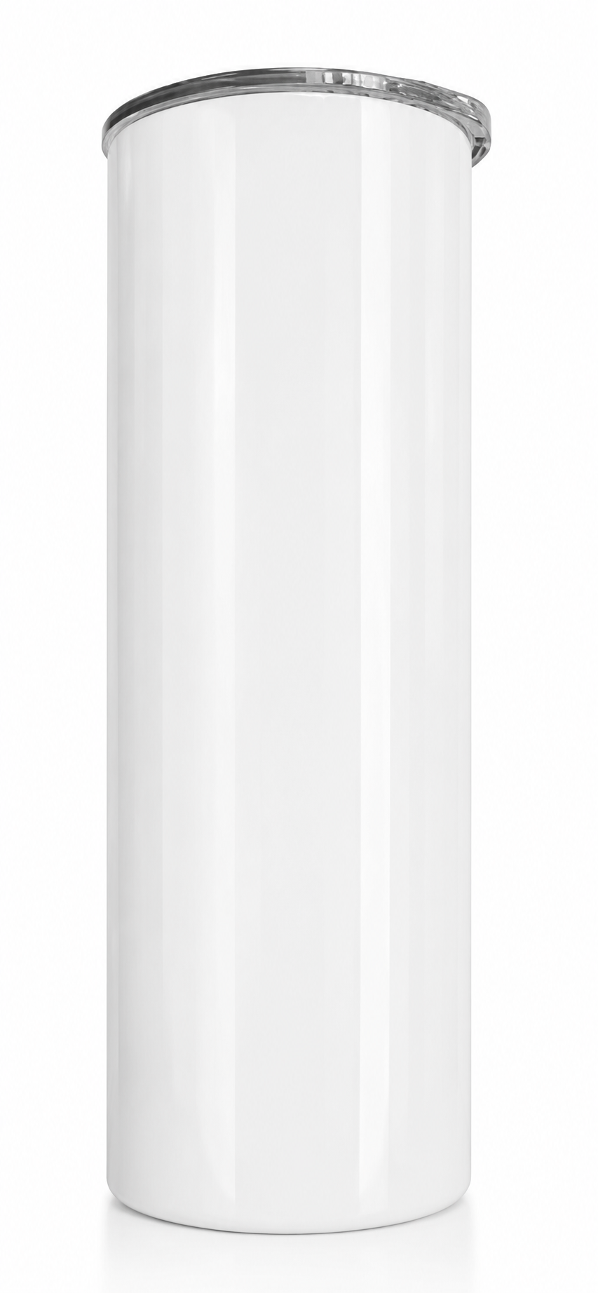 20oz Curved White Tumbler Sublimation Blanks : 20oz White Curved Edge Bottom Tumbler (TTX)