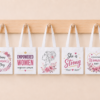 Sublimation Blanks : Mini Tote Bags (Packs of 5)