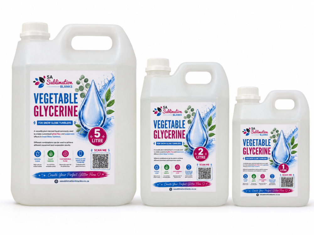 Veg_Gly_Picture Snow Globe : Vegetable Glycerine (1l, 2l & 5l)