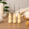 Arts & Crafts : 3-Piece Candle Wick Punch Tool Set