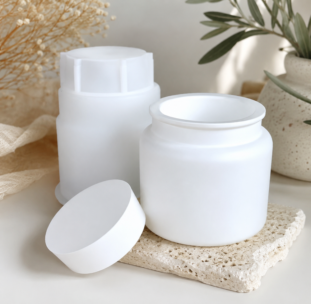 Classic Keepsake Jar Silicone Mould Main Silicone Mould : Classic Keepsake Jar Silicone Mould (Small & Large) (CJSM)