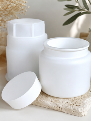 Silicone Mould : Classic Keepsake Jar Silicone Mould (Small & Large) (CJSM)