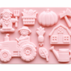 Farm5 Silicone Mould : Farm Life Silicone Mould (9 Cavity)