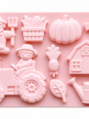 Farm5 Silicone Mould : Farm Life Silicone Mould (9 Cavity)