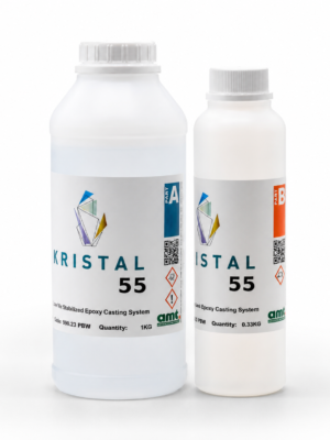 KristalEpoxy_1.33kg Resin Supplies : KRISTAL™ 55 Clear Epoxy Casting Resin – 1.33kg Kit