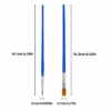 Longpaintbrushes_Pointandflat2 Arts & Crafts : Long Paint Brushes (Set of 10)