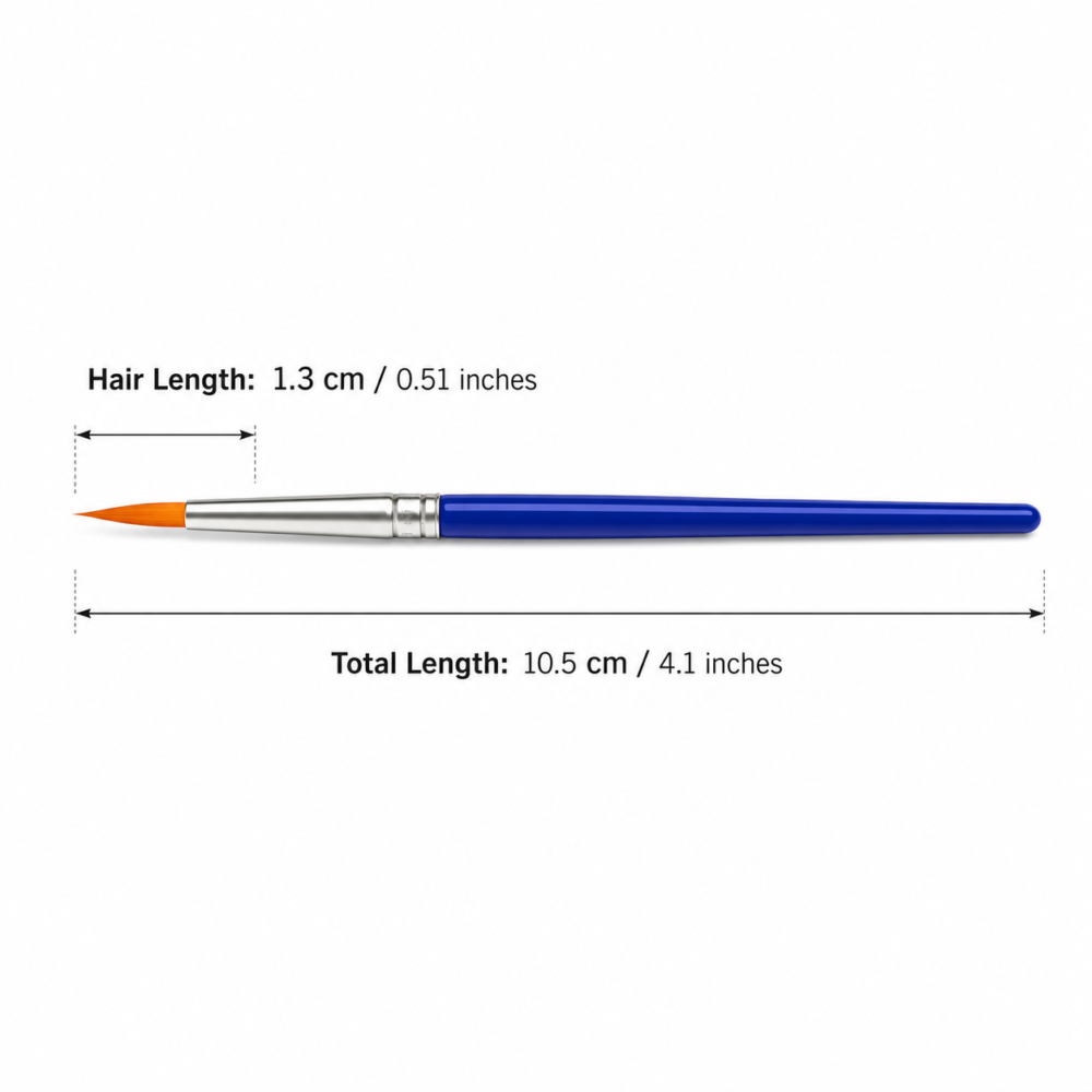 Arts & Crafts : Mini Paint Brushes (Set of 5)