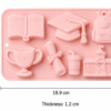 Silicone Mould : School Life Silicone Mould (7 Cavity)