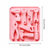 Silicone Mould : Handy Man Mini Tools Silicone Mould (TOOL1)