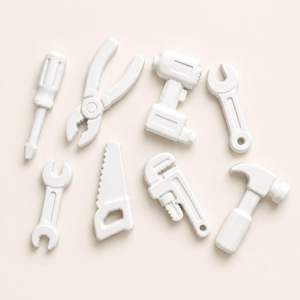 Silicone Mould : Handy Man Mini Tools Silicone Mould (TOOL1)