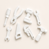 Silicone Mould : Handy Man Mini Tools Silicone Mould (TOOL1)