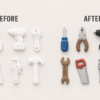Silicone Mould : Handy Man Mini Tools Silicone Mould (TOOL1)