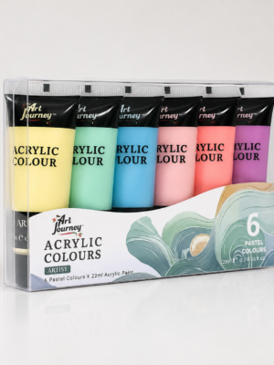 PaintPastel4 Gypsum Creations : Pastel Art Journey Paint Set (6 x 22ml Pastel)