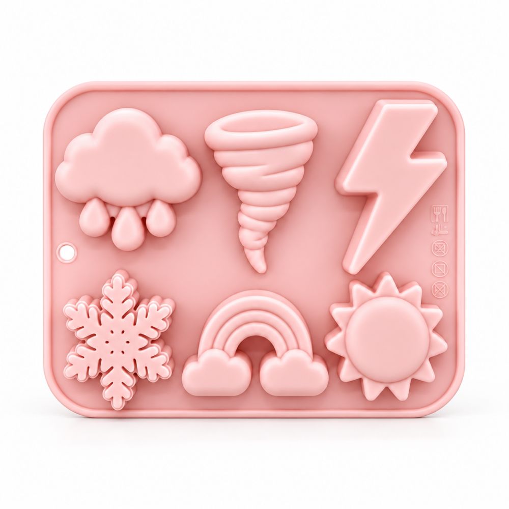 Silicone Mould : Weather Silicone Mould (6 Cavity)
