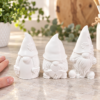 Silicone Mould : 3 Piece Gnome Set Silicone Mould (Gno02)