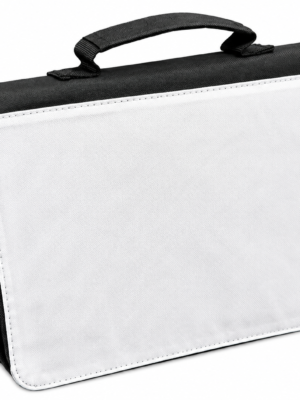 Black Polyester Bible Bag, Side Sublimation Blanks : Black Polyester Bible Bag (TTX)