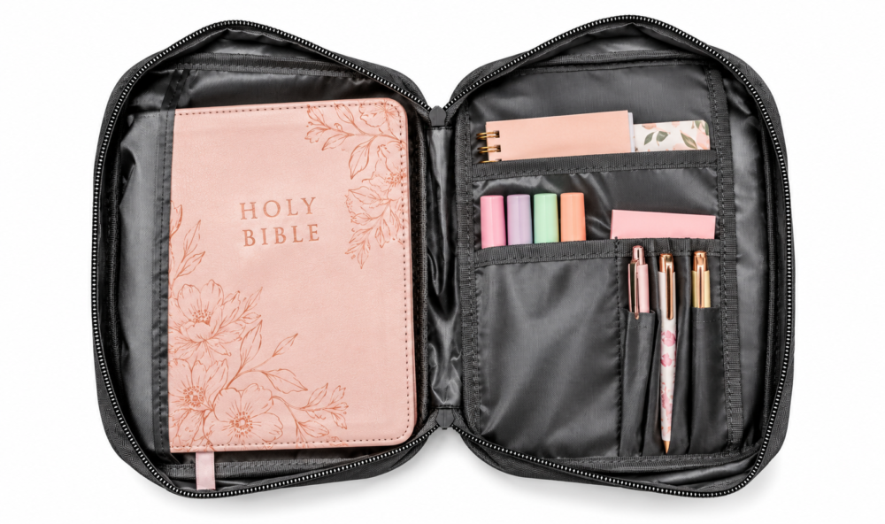 Sublimation Blanks : Black Polyester Bible Bag (TTX)