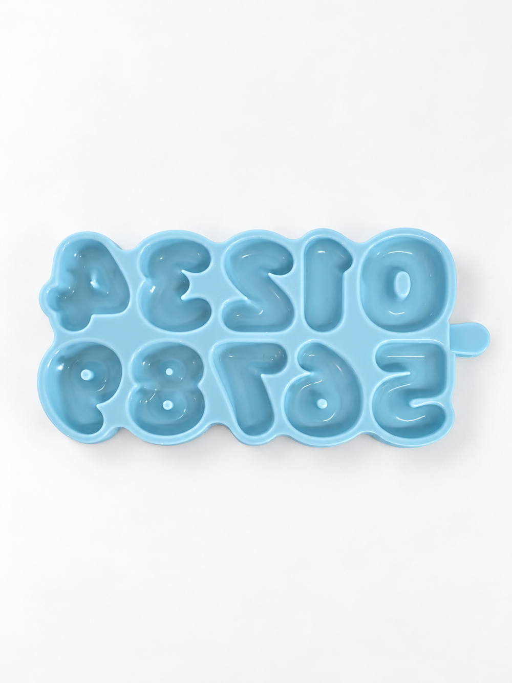 Silicone Mould : Bubble Numeric Silicone Mould (0- 9) - TAT - MADE TO ORDER