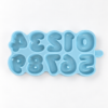 Silicone Mould : Bubble Numeric Silicone Mould (0- 9) - TAT - MADE TO ORDER