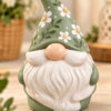 Silicone Mould : 2 Piece Large Gnome with Removable Hat Lid Silicone Mould (Gno01)