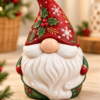 Silicone Mould : 2 Piece Large Gnome with Removable Hat Lid Silicone Mould (Gno01)