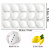 Lemon_Lem15_v2 Silicone Mould : 15 Piece Lemon Cavity Silicone Mould