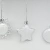 2D_Allshapes_Hanging Christmas Blanks : Shaped 2D Metal Inserts Ornaments