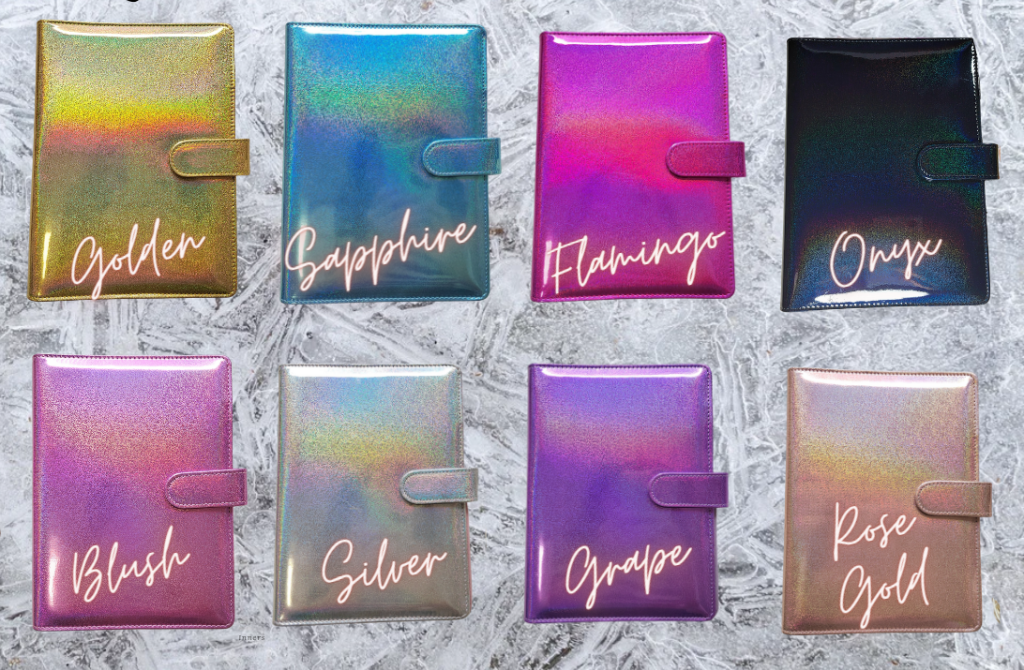 Binders Glitter Holographic Binders SA Sublimation Blanks