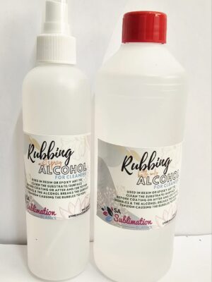 Rubbing Alcohol & Spray bottles