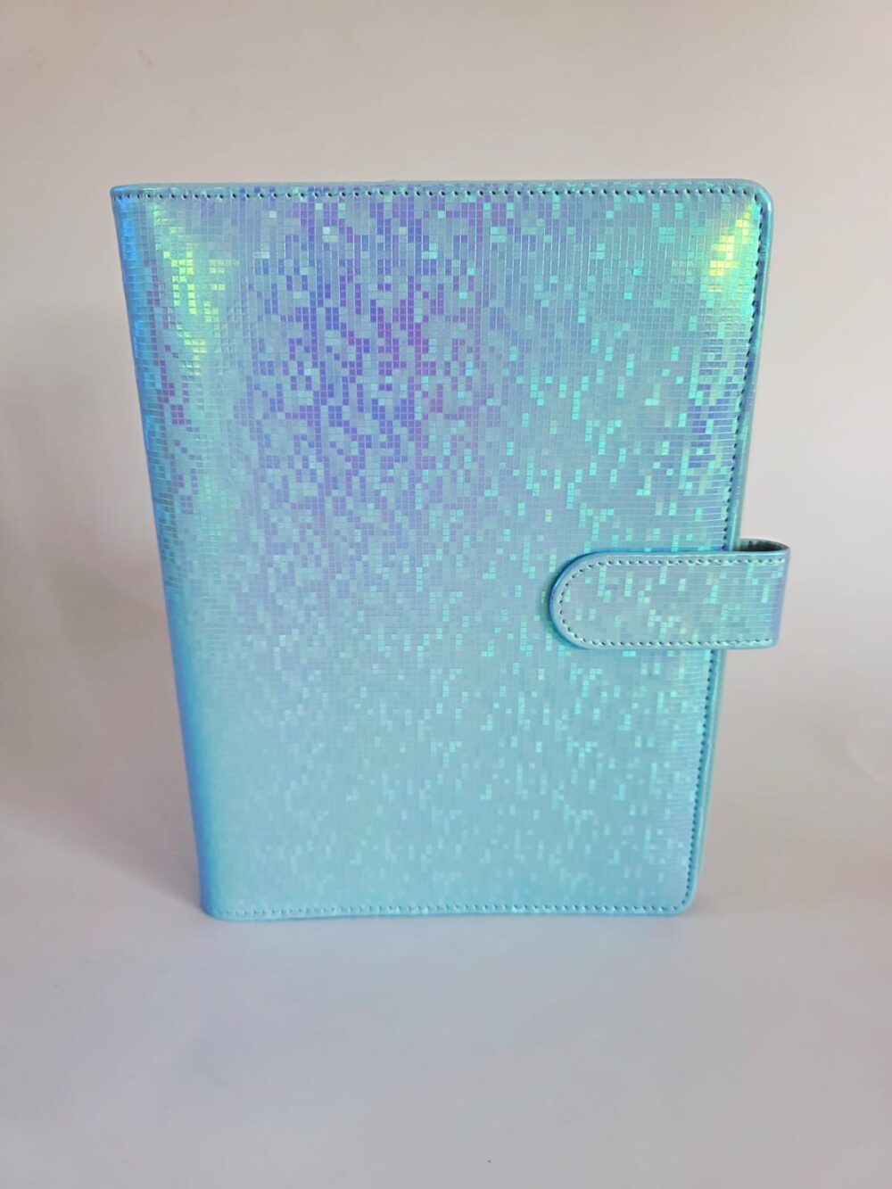 Irr_blueFRONT2 Budget Binders : A5 Iridescent Budget Binders