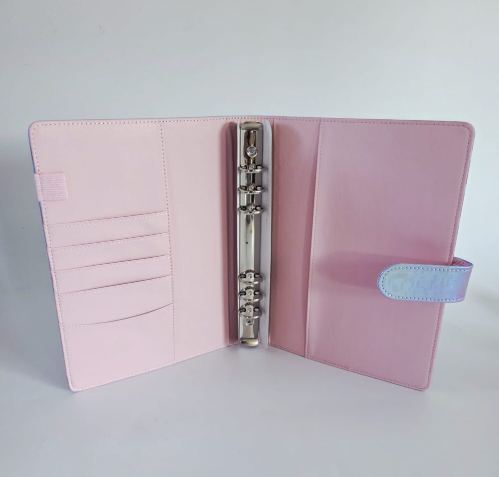 Irr_silverliacinner2 Budget Binders : A5 Iridescent Budget Binders