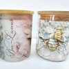 Sublimation Blanks : Glass Jar and/or Candle Holder
