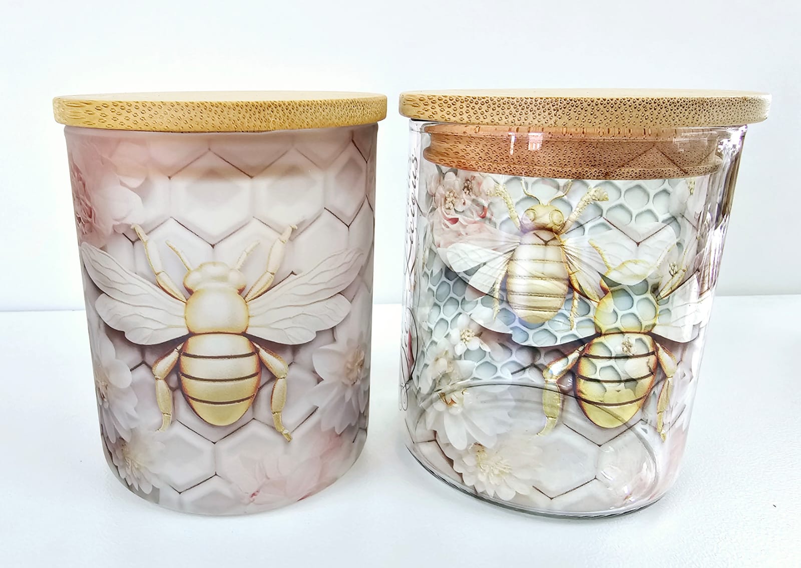 Sublimation Blanks : Glass Jar and/or Candle Holder