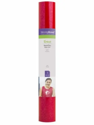 79746359 2768285584 2007662 - Cricut SportFlex Iron-On 30x60cm (Red)