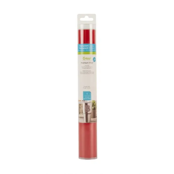 2007725 - Cricut Premium Vinyl Permanent 30x120cm (Tomato Red)  