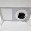 Sublimation Blanks : Rectangular Mirror Glass Clocks For Sublimation (Includes a Photo Frame)