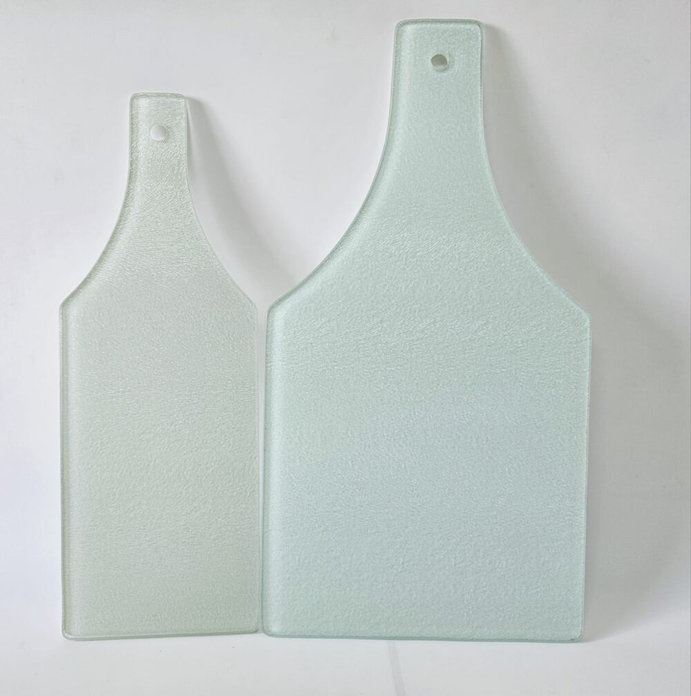 Sublimation Blanks : Glass Cheese Cutting Boards (Textured)  (TTX)
