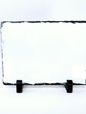 Sublimation Blanks : Glossy Slate stone, Rectangle (14 by 19 cm) for Sublimation (TTX)