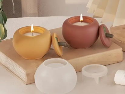 Silicone Moulds : Apple Bowl Shaped Silicone Mould (ABSSM)