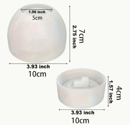 Silicone Moulds : Apple Bowl Shaped Silicone Mould (ABSSM)