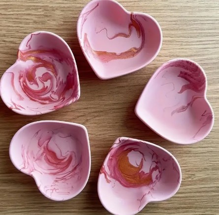 Silicone Moulds : Heart Shaped Bowl Silicone Mould